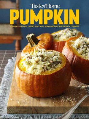 cover image of Taste of Home Pumpkin Mini Binder